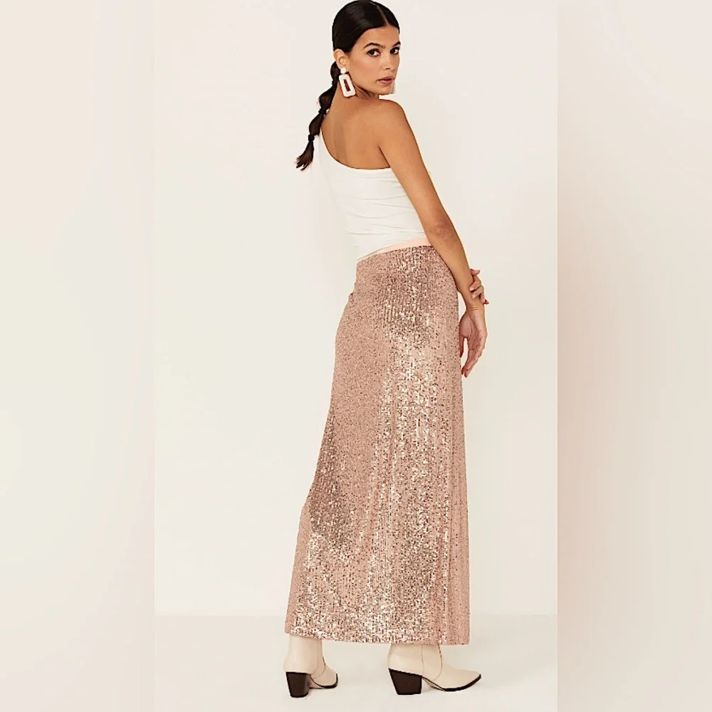 Free People Ariana Sequin Skirt